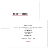 An Invitation preview