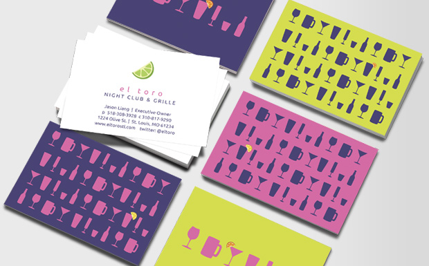 cool real estate business cards. Double-sided Business Cards