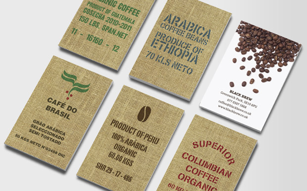 Coffee Origins Business Cards